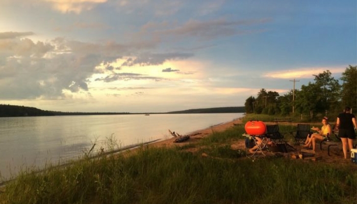 lake superior munising camping